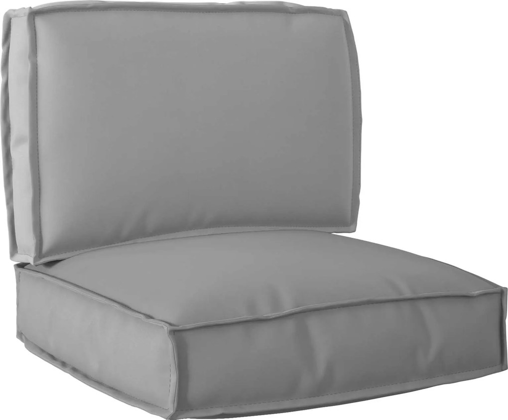 vidaXL Set de perne pentru palet 2 pcs Gri Material Oxford