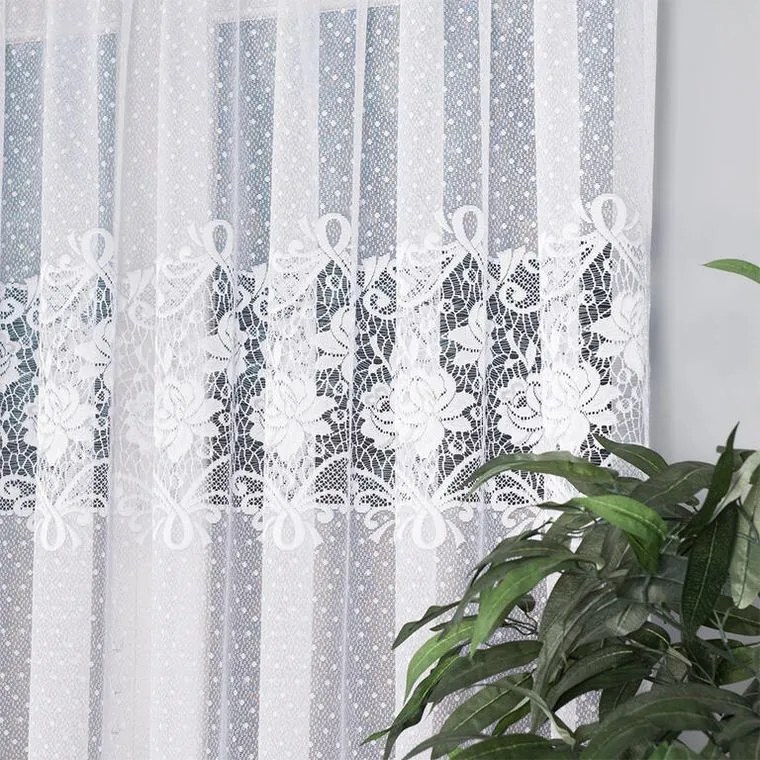decoDoma Perdea din jacard DEMETRIA fereastră 300 x 160 cm