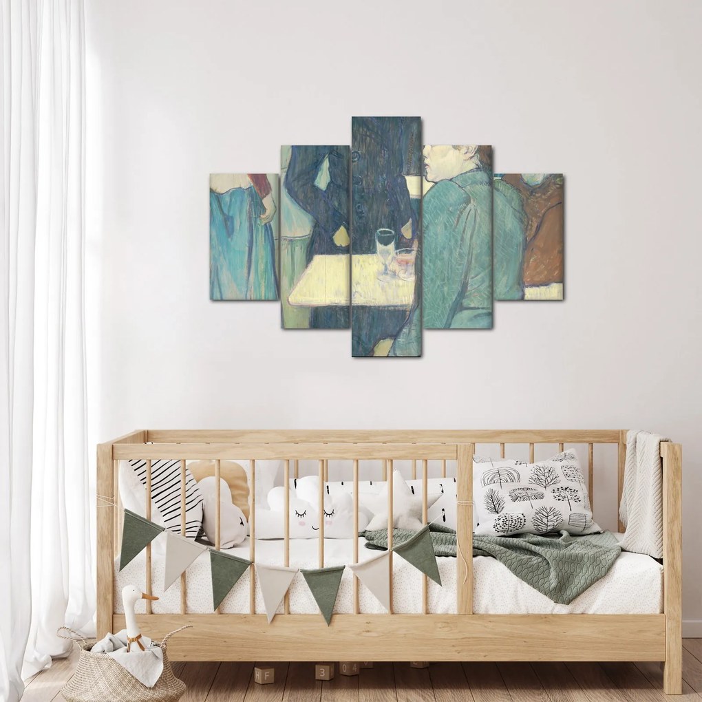 Tablou - Henri de Toulouse-Lautrec, A Corner of the Moulin de la Galette, reproducere (150x105 cm)