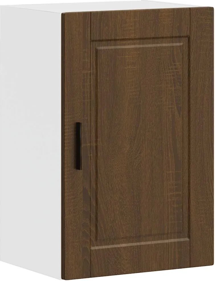 vidaXL Dulap de bucătărie "Porto" din lemn de stejar maro