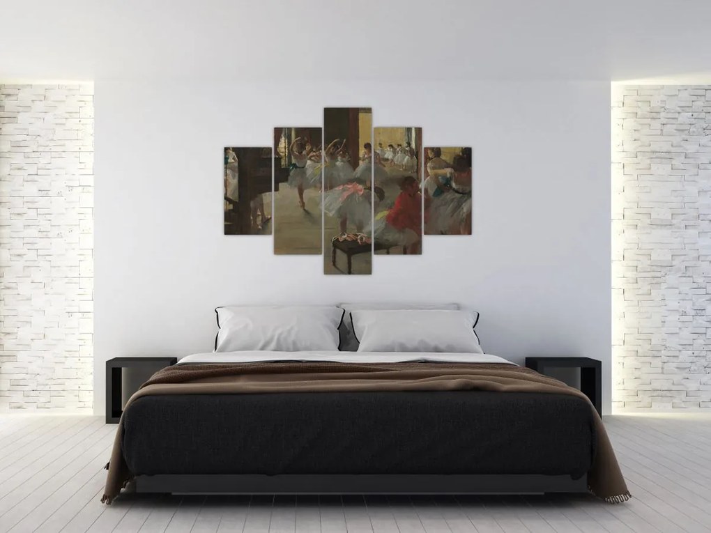 Tablou - Edgar Degas, The Dance Class, reproducere (150x105 cm)