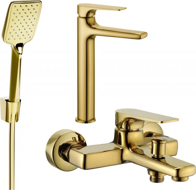 Mexen Lynx R62 set de cadă, auriu - 745913R62-50