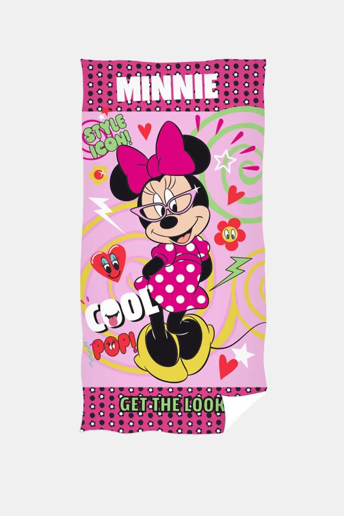 Prosop pentru copii Cool Minnie roz 140 cm