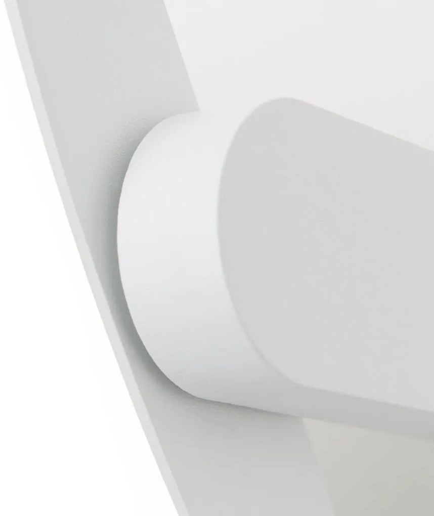 Aplica LED de exterior reglabila IP54 GINGE alba