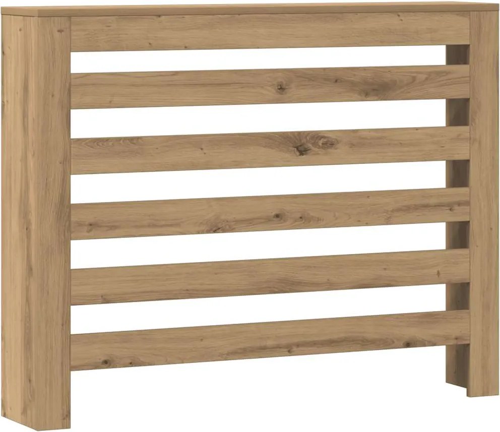 vidaXL Mască de calorifer stejar artizanal 104x20x82 cm lemn prelucrat