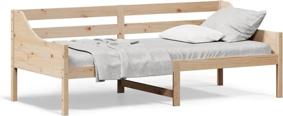 vidaXL Pat de zi fără saltea, 80x200 cm, lemn masiv pin