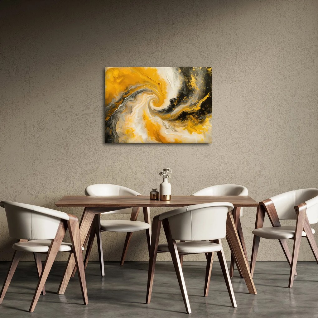Tablou - Abstractizare în spirală (70x50 cm)