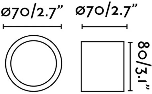 Faro 64206 - Spot LED HARU LED/6W/230V alb