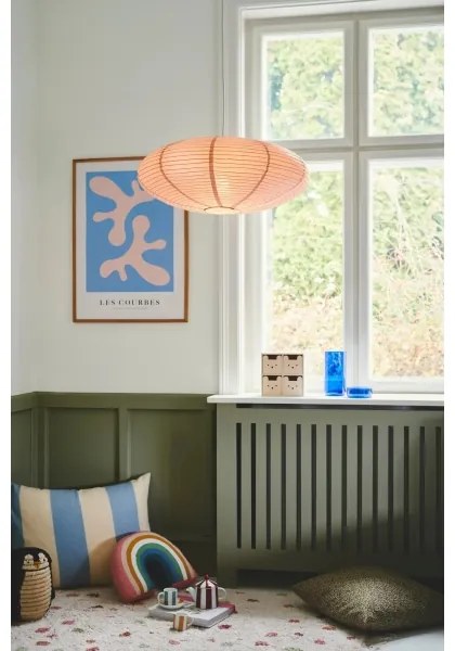 Nordlux - Abajur pentru candelabru VILLO E27, Ø 60 cm, roz