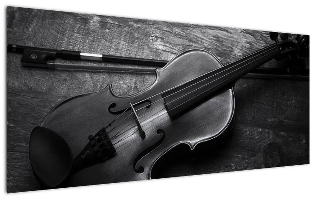 Tablou - Violete (120x50 cm)