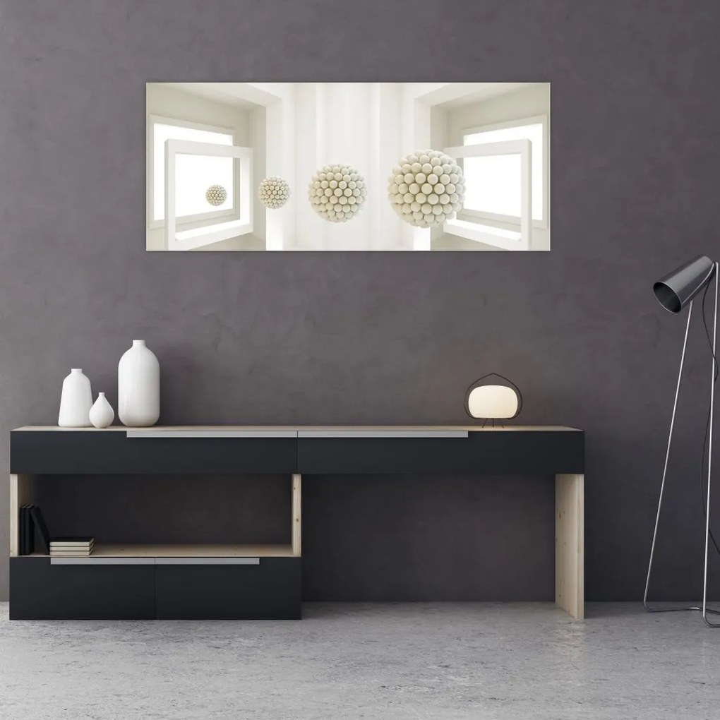 Tablou - privire înăuntru - abstarct (120x50 cm)