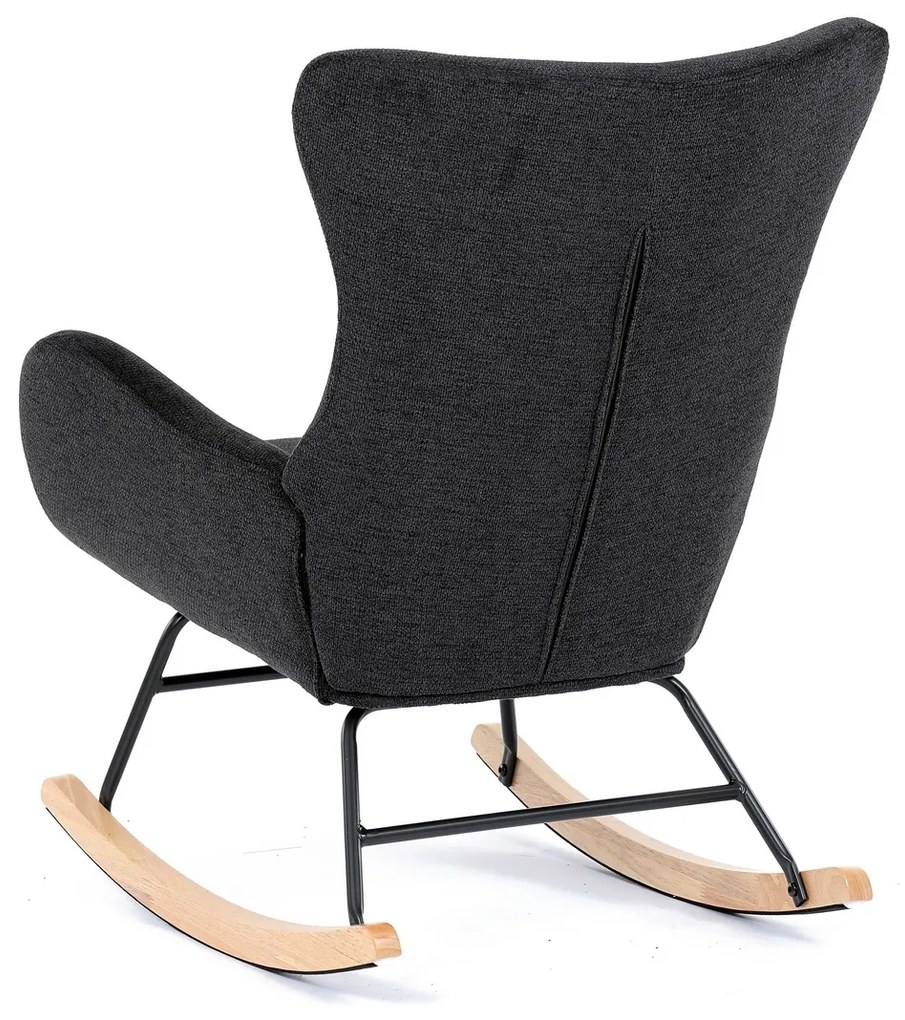 Fotoliu balansoar BK2, negru