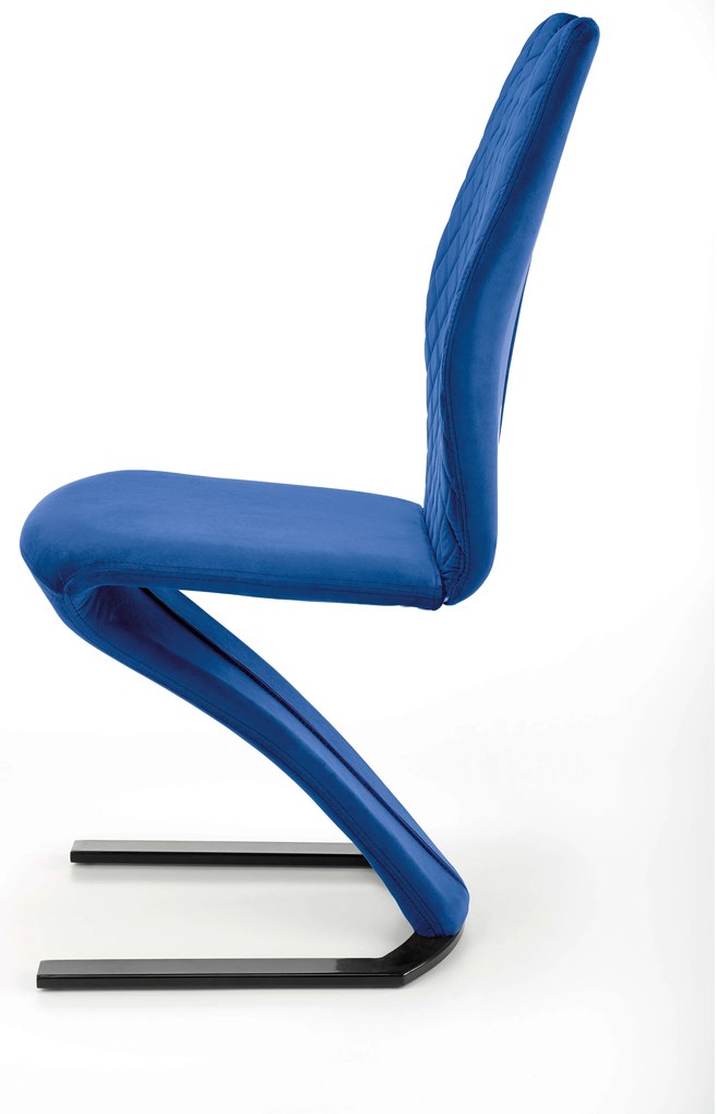Scaun de sufragerie Klamgan (albastru închis). Promo -7%. 1039677