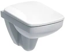 Capac WC din duroplast, Geberit Selnova 500.334.01.1, alb, inchidere lenta, 355 x 450 mm