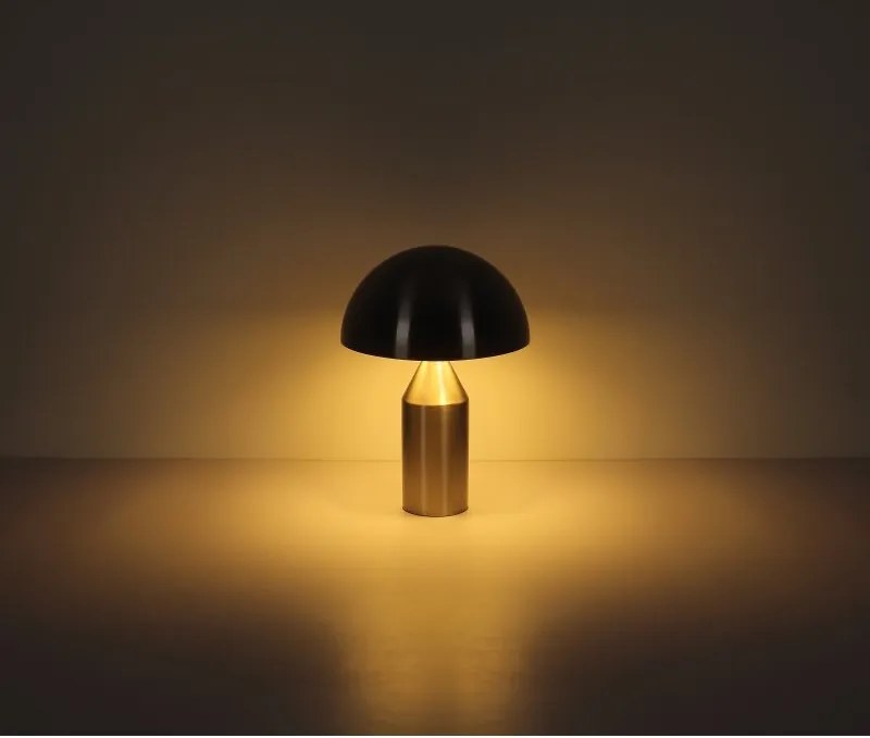 Veioza/Lampa de masa moderna ATOMA nickel