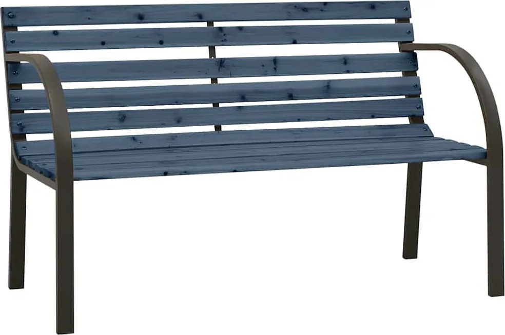 vidaXL Bancă copii de grădină, gri, 81 cm, lemn de brad chinezesc