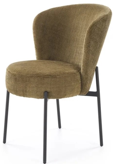 Scaun K590 stofa olive H80 cm