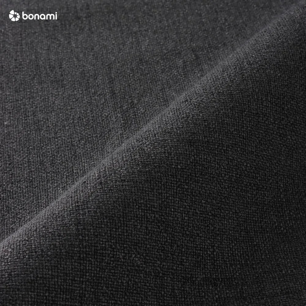 Pat matrimonial gri antracit tapițat fără somieră 180x200 cm Mattis – Meise Möbel