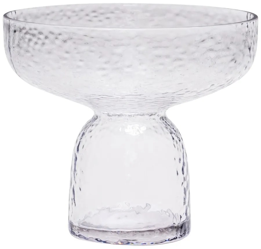 Vază din sticlă lucrată manual (înălțime 19 cm) Aino – Hübsch