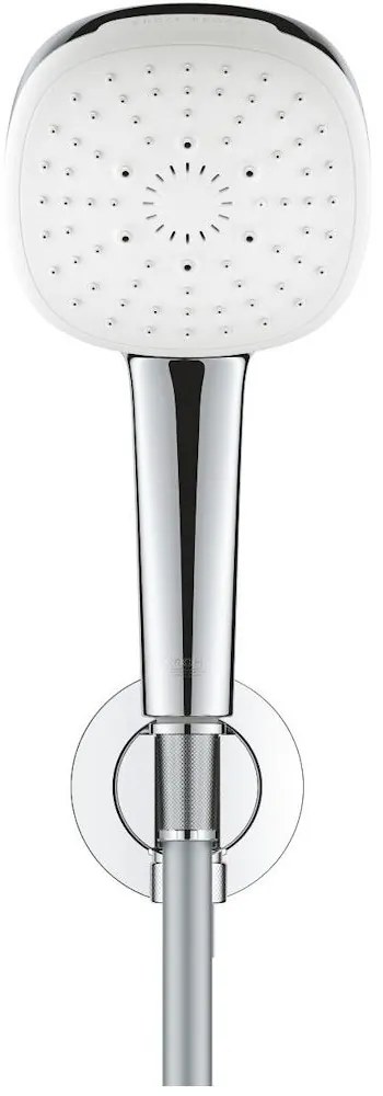 Grohe Tempesta Cube 110 Set dus cu suport si cot iesire, 3 jeturi