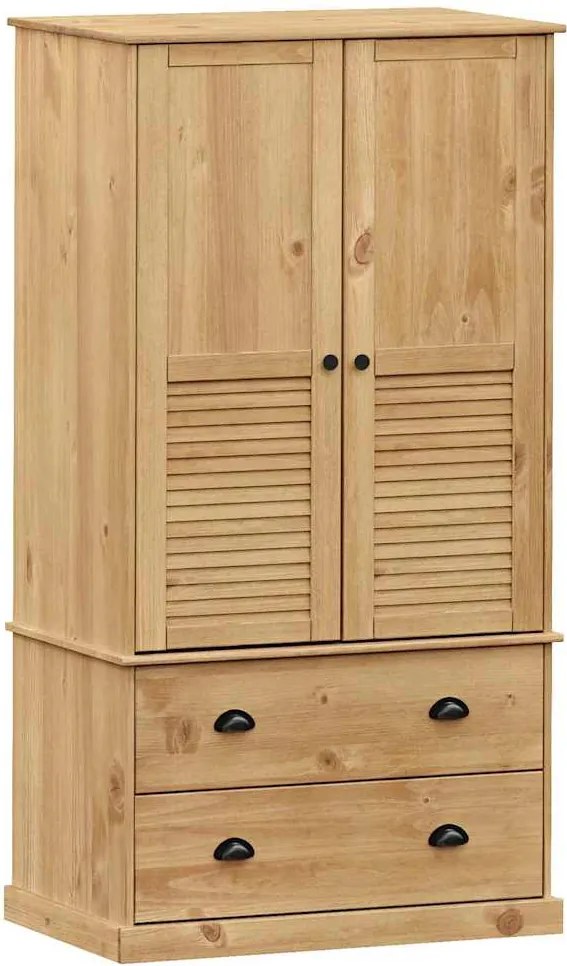 vidaXL Șifonier VIGO, 90x55x170 cm, lemn masiv de pin