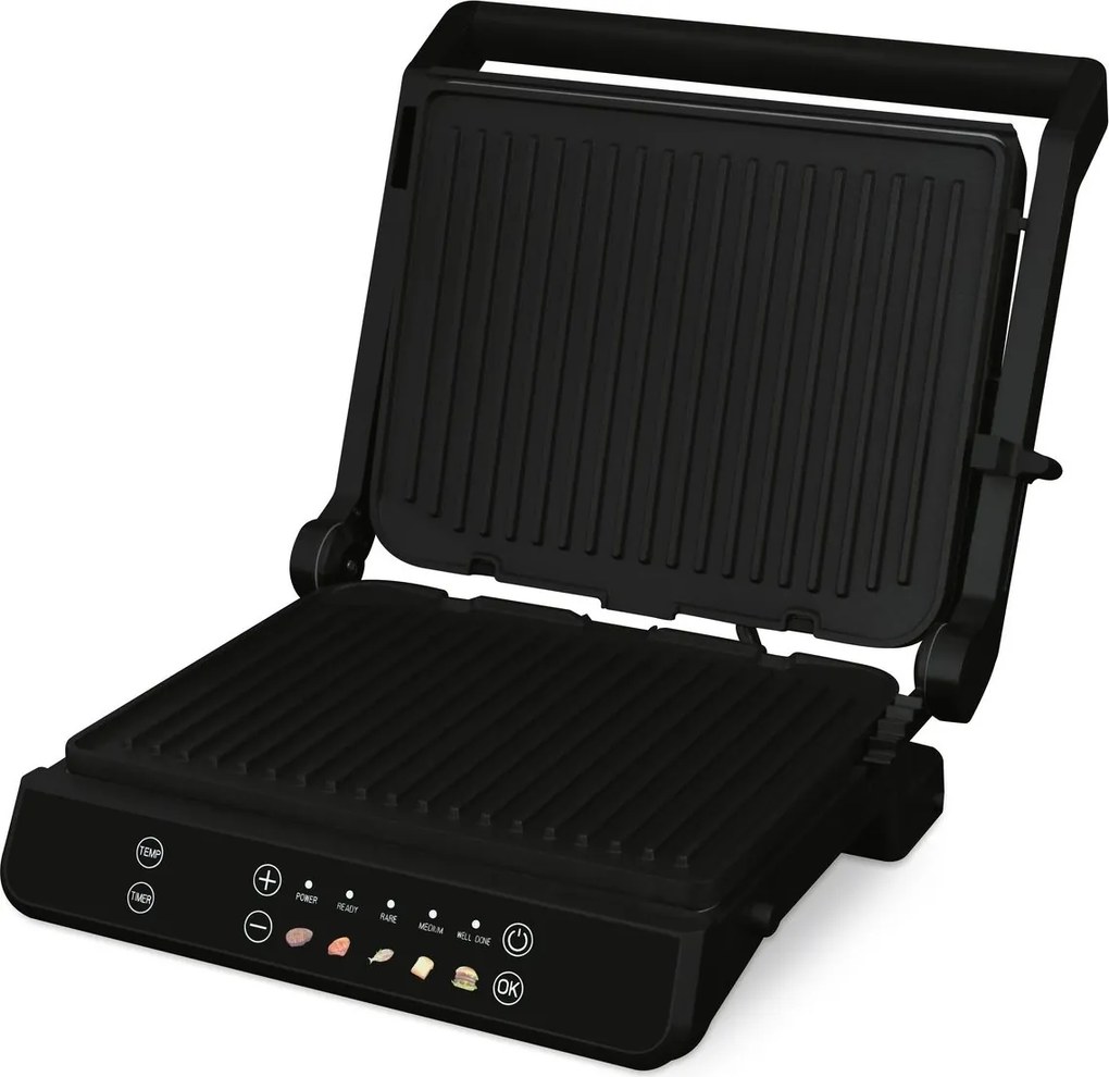 Grill electric sandwich maker Berlinger Haus BH 9781, negru-roz
