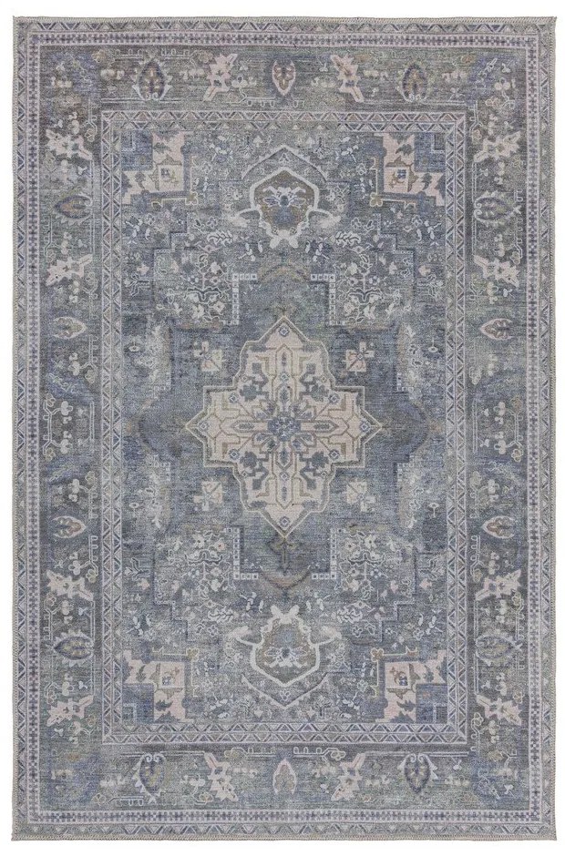 Covor verde lavabil din amestec de fibre reciclate 160x230 cm Windsor – Flair Rugs