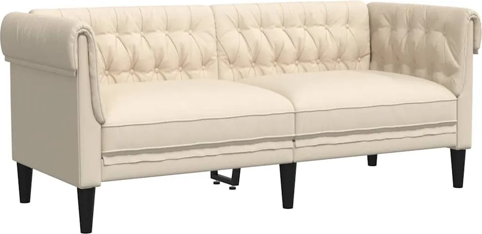 vidaXL Fotoliu canapea Chesterfield cu 2 locuri, in