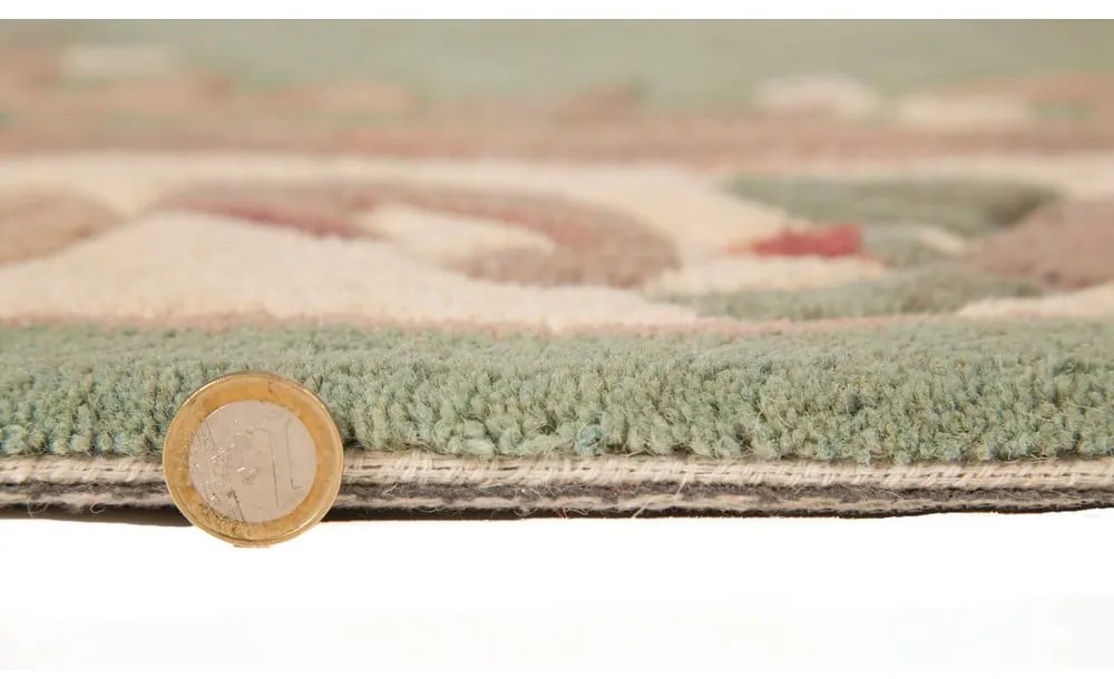 Covor din lână Flair Rugs Aubusson, 150 x 240 cm, verde