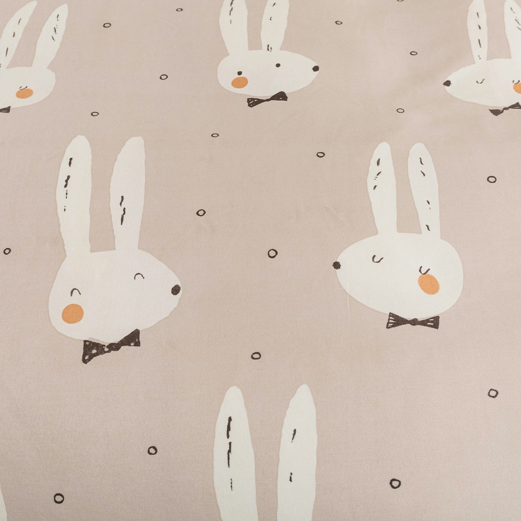 Lenjerie de pat din microfibra WHITE RABBIT, bej Dimensiune lenjerie de pat: 70 x 90 cm | 140 x 220 cm