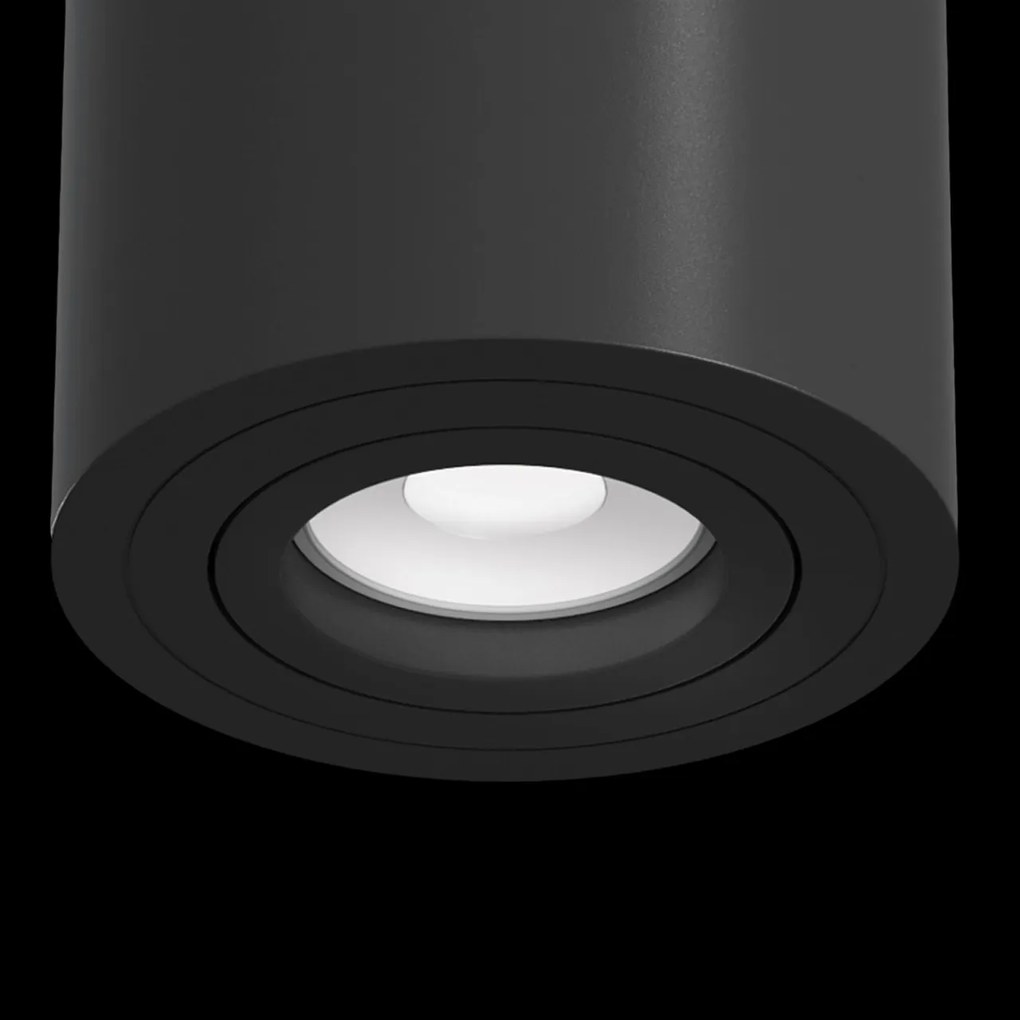 Corp de iluminat aplicat cu spot directionabil Alfa negru MY-C016CL-01B