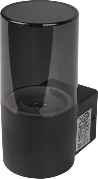 Aplica de perete pentru exterior 1xE27/40W/230V IP44 negru/fumuriu