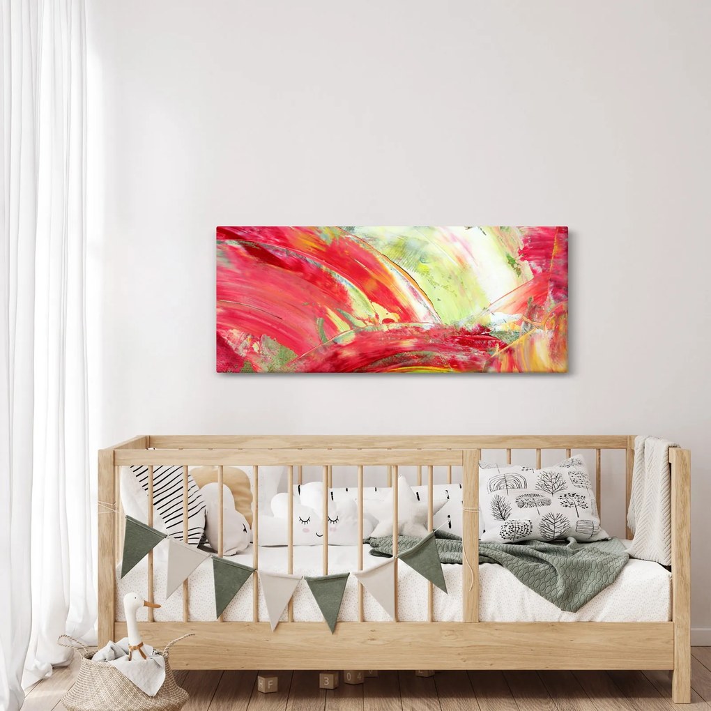 Tablou cu abstracție - pictura (120x50 cm)