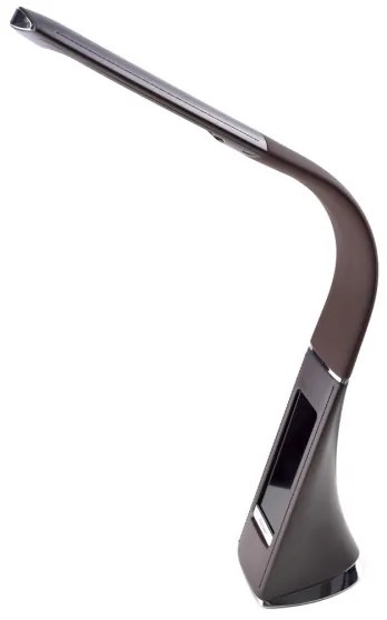 LED Lampă de masă cu display LED/6W/230V maro
