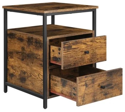 Noptieră ARIN maro/negru