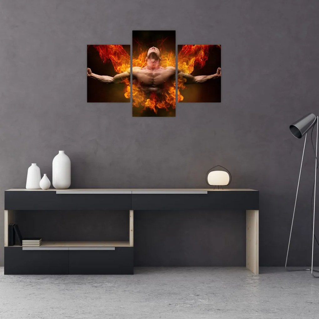 Tablou - Putera de bărbat (90x60 cm)