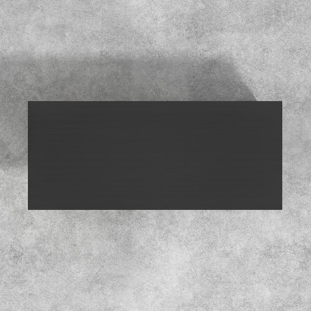 Birou modern dreptunghiular pentru calculator culoare: negru DEPRIMO 33983 by Deprimo