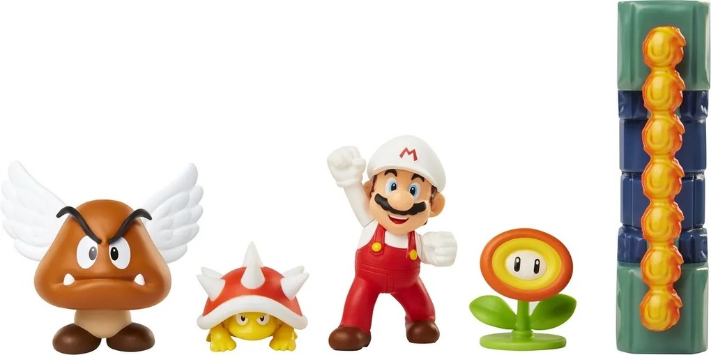 Super Mario Set de joc Lava cu figurine, 6 cm