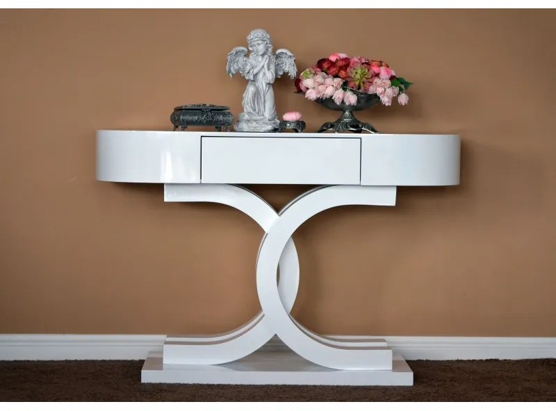 Consola Hol/Living Oscar White, Lemn si Mdf  Cod 6768