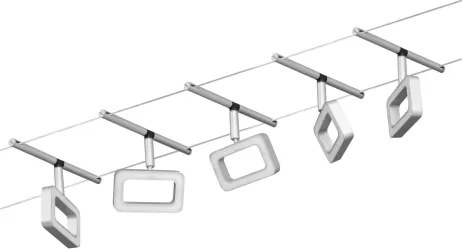 Paulmann 94481 - Set 5xLED/4,8W Sistem complet cu cablu 230V