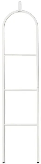 Suport multifunctional pentru haine Brabantia Linn 1008928, 3 tije, Parte ovala pentru sacou, Rezistent la coroziune, Alb