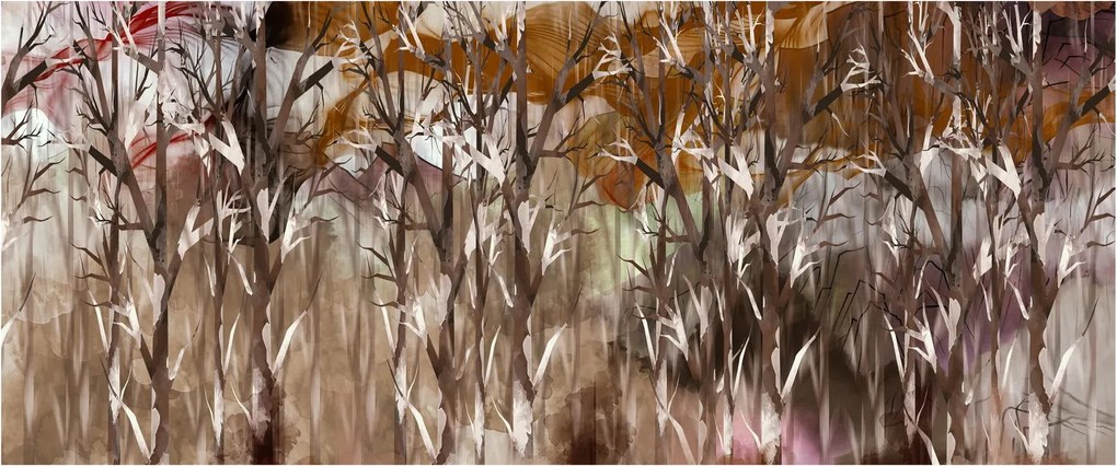 Tablou - Copaci (120x50 cm)