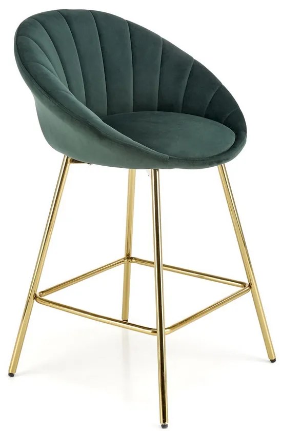 Scaun de bar Briggs, verde