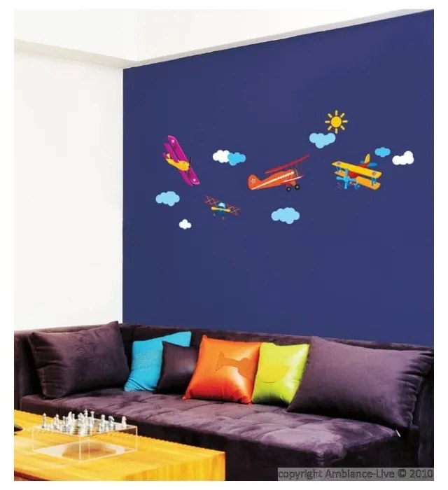 Set autocolante Ambiance Planes