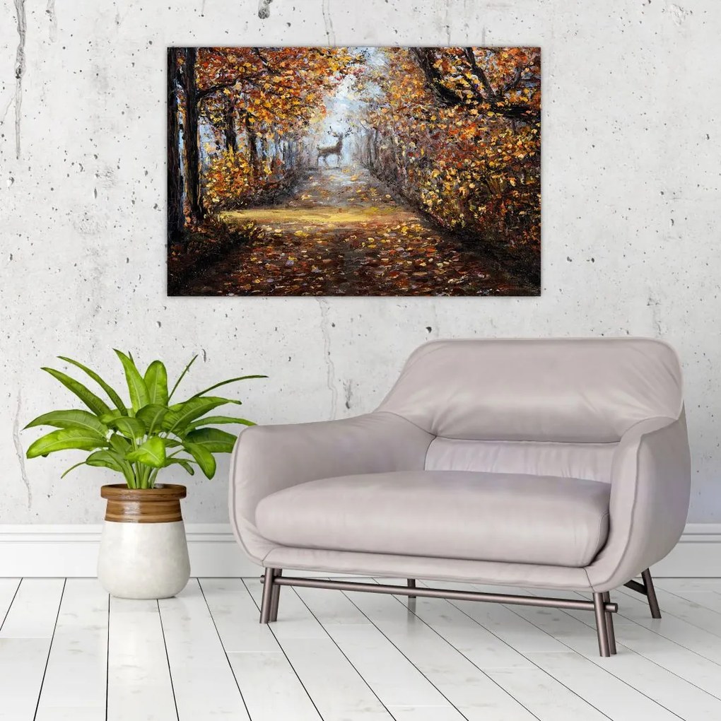 Tablou - Spiritul pădurii (90x60 cm)