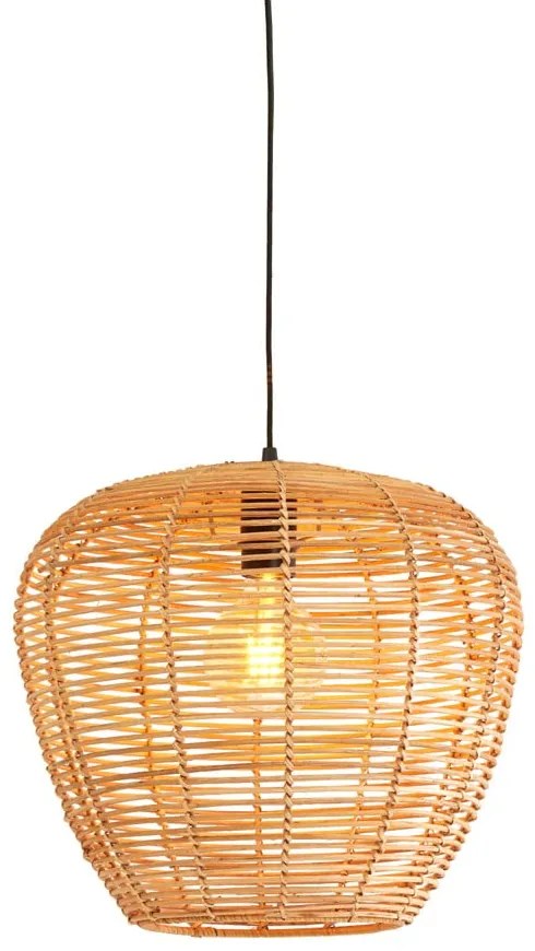 Abajur în culoare naturală ø 38 cm Latvia – Light &amp; Living