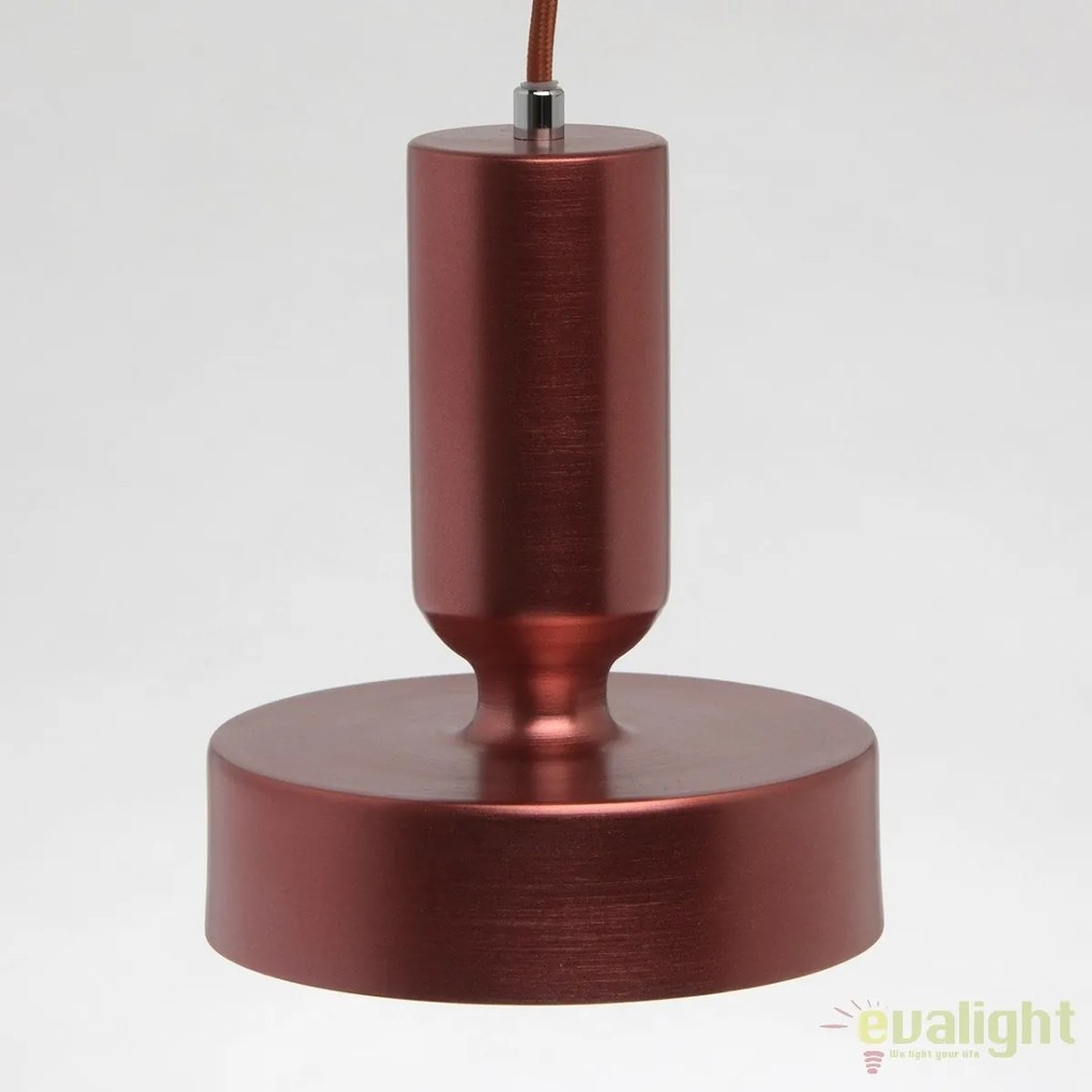 Pendul design modern Pauly 16cm, rosu visiniu 715010401 MW