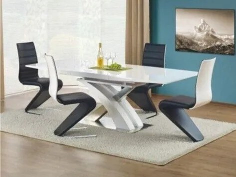 Set de mese Houston 23077x90x160cm, Numărul de locuri: 4, Unghiular, Stil: Modern