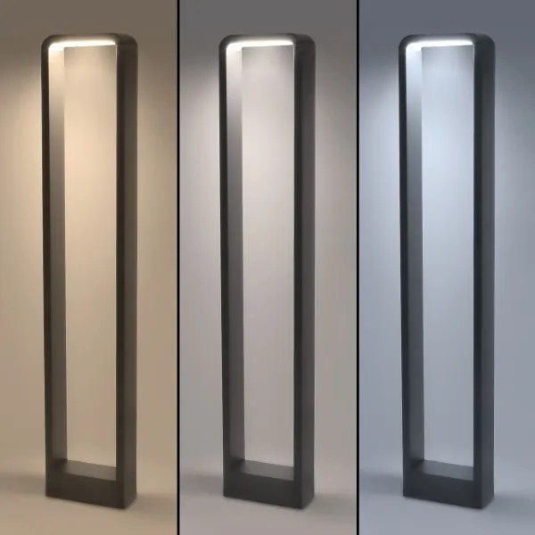 Lampă LED de exterior Brilagi BARI LED/7W/230V 3000/4000/6000K antracit IP54 80 cm