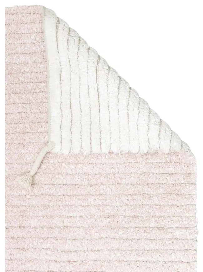 Covor roz deschis din bumbac 120x160 cm Gelato Pink – Lorena Canals